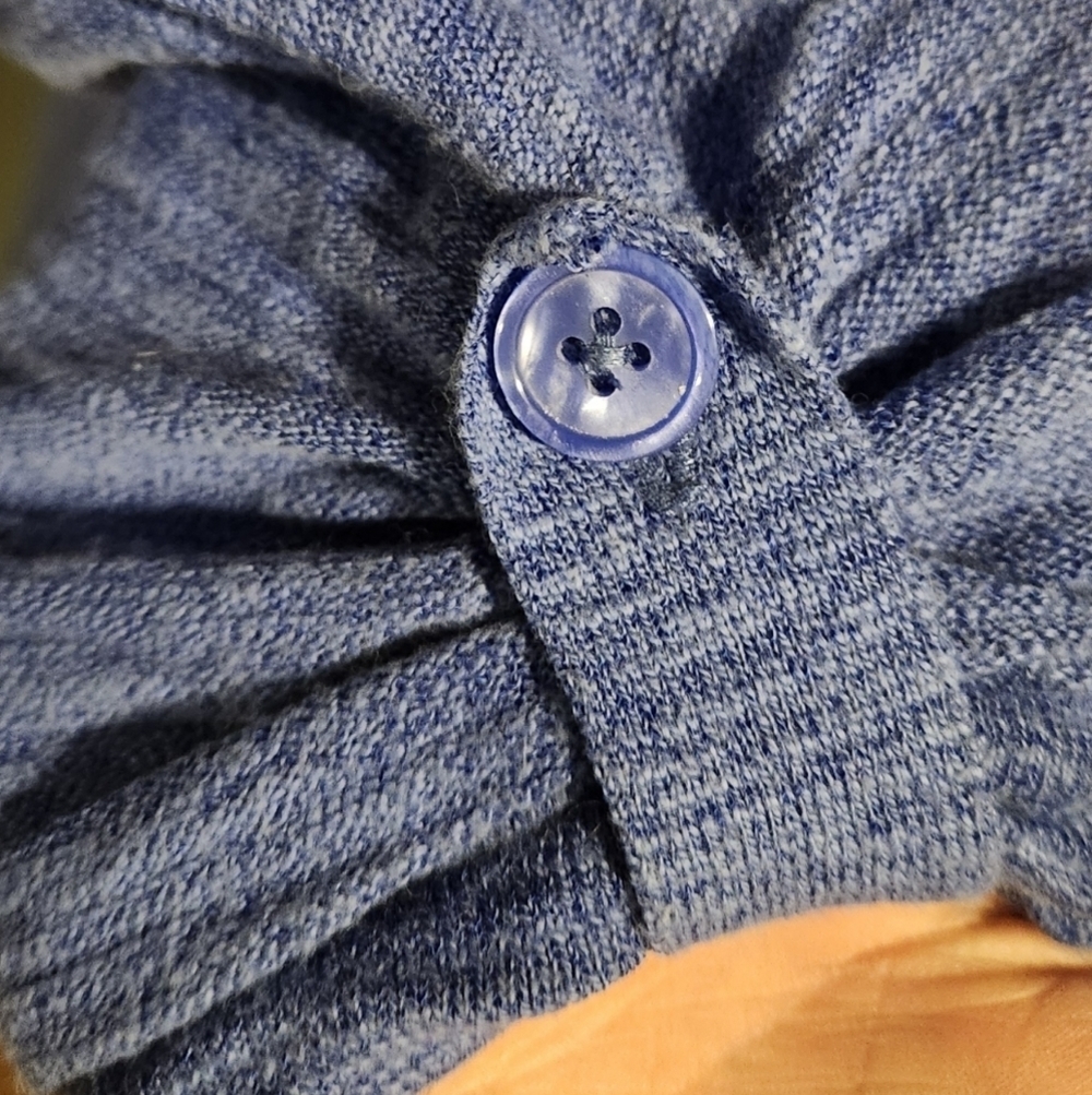 Express Blue Long Sleeve Shirt - Picture 6 of 7
